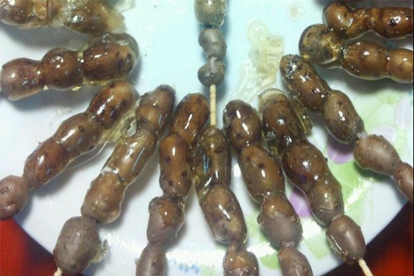 山药豆糖葫芦的制作方法-