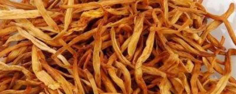 简述黄花菜的涨发方法及出成率
