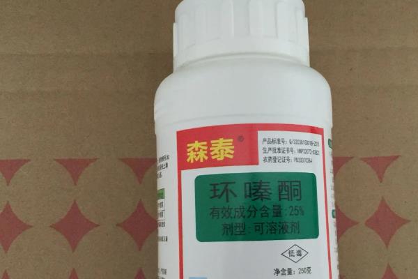 环嗪酮杀树怎么使用