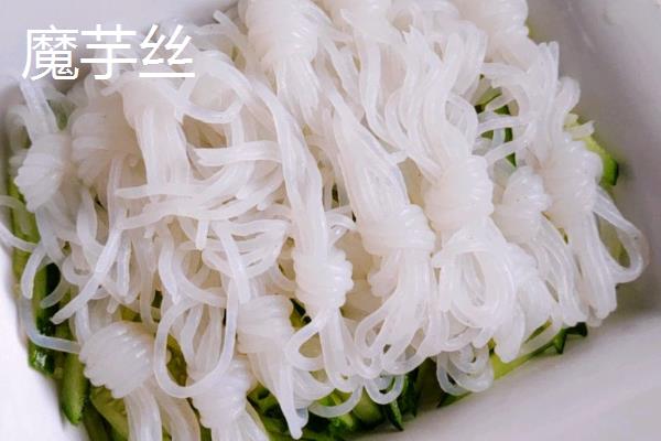 魔芋和魔芋丝有什么区别