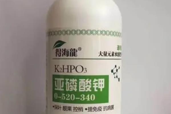 亚磷酸钾控旺用量是多少