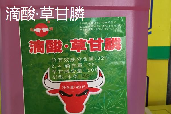 滴酸草甘膦和草甘膦区别