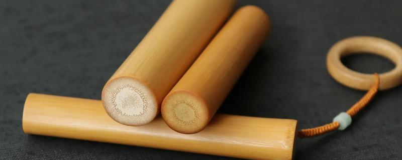 实心竹子怎么盘玩上色快