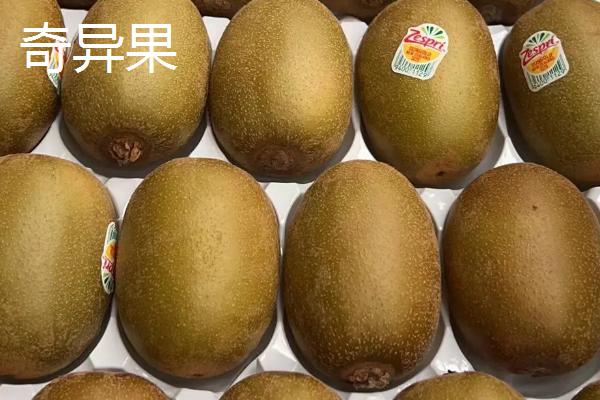 奇异果和猕猴桃有什么区别,奇异果表面较光滑、猕猴桃表面较粗糙