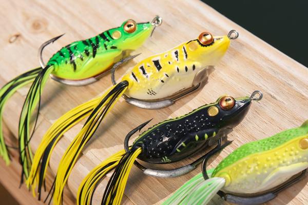 多重的饵适合用来路亚,适宜重量为2-15克