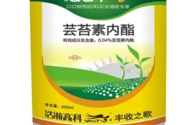 芸苔素内酯的作用，有利于苗期促根、生殖期促实等