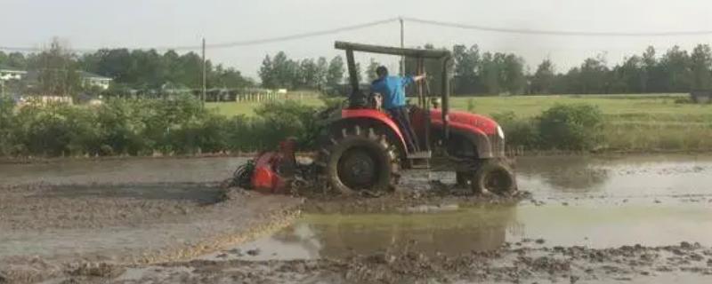 水田旋耕机使用技巧