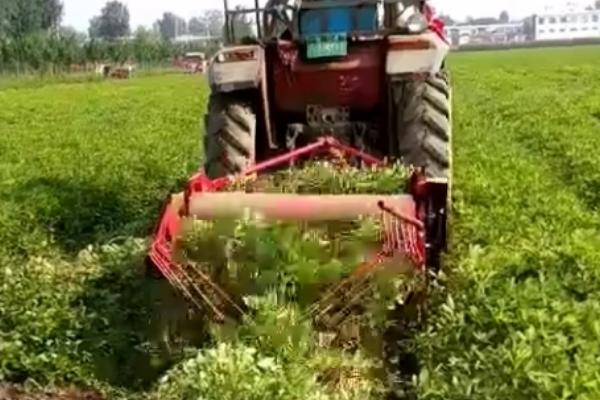 怎么使用花生收获机，作业时要切断后输出动力、提起机具后才能转弯
