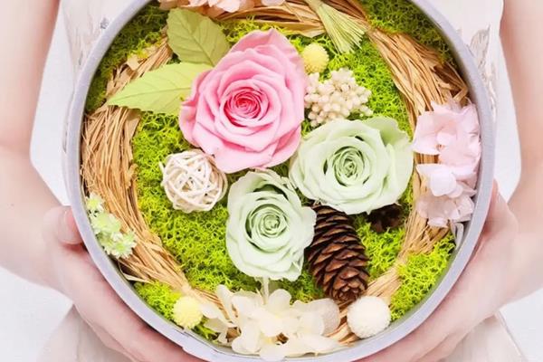 永生花是什么,是指经过处理的生态花